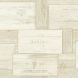 York Randolph Cream Wine Boxes Wallpaper