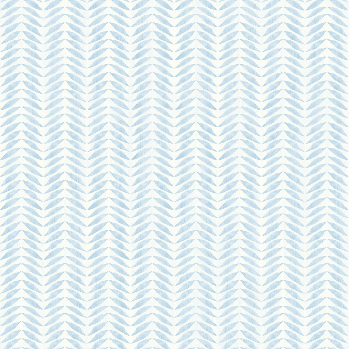York Espalier Sky Blue Chevron Stripe Wallpaper