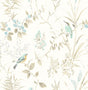 York Imperial Garden Beige Botanical Wallpaper