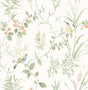 York Imperial Garden Light Green Botanical Wallpaper