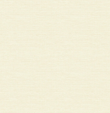 York Agave Light Yellow Faux Grasscloth Wallpaper