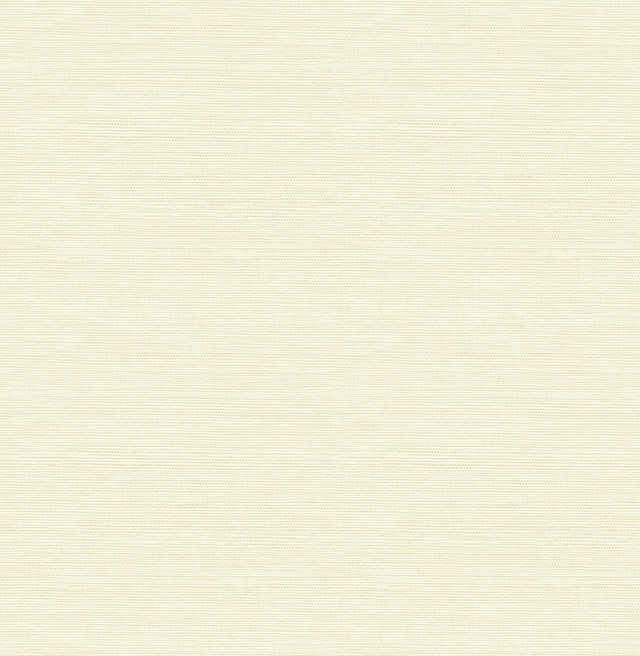 York Agave Light Yellow Faux Grasscloth Wallpaper