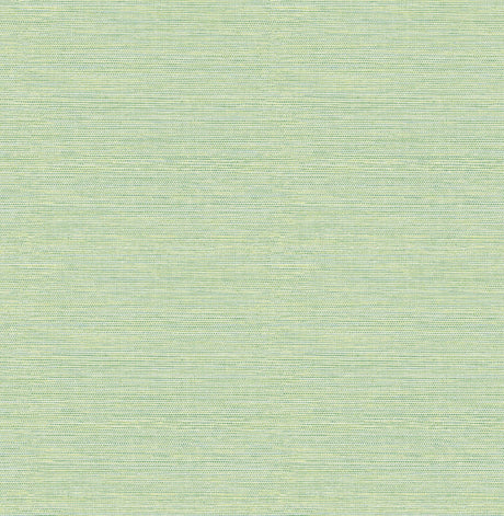 York Agave Green Faux Grasscloth Wallpaper