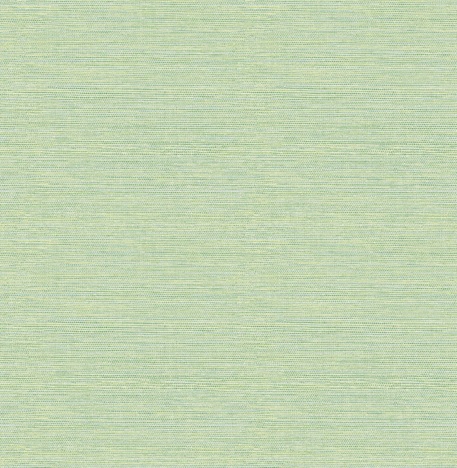 York Agave Green Faux Grasscloth Wallpaper