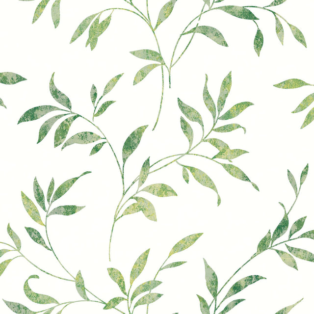 York Sanibel Green Trail Wallpaper