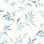 York Sanibel Light Blue Trail Wallpaper