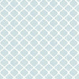 York Watercolor Blue Quatrefoil Wallpaper