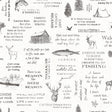 York North Hills Black Camping Quotes Wallpaper