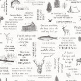 York North Hills Black Camping Quotes Wallpaper