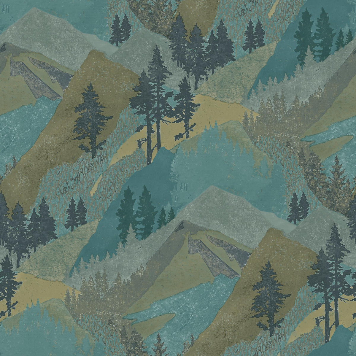 York Range Green Mountains Wallpaper