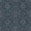 York Java Navy Medallion Wallpaper