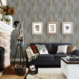 York Chebacco Grey Wooden Planks Wallpaper