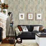 York Chebacco Beige Wooden Planks Wallpaper