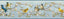 York Songbird Multicolor Floral Trail Border