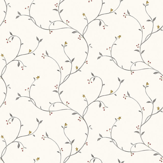 York Kurt Black Tin Star Trail Wallpaper