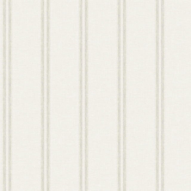 York Johnny Grey Stripes Wallpaper