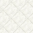 York Brandi White Metallic Faux Tile Wallpaper