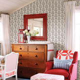 York Dolly Black Floral Wallpaper