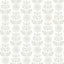 York Dolly Light Grey Floral Wallpaper