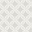 York Wynonna Light Grey Geometric Floral Wallpaper