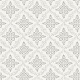 York Wynonna Light Grey Geometric Floral Wallpaper