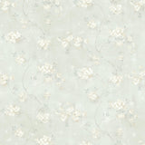 York Braham Teal Floral Trail Wallpaper