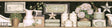 York Country Bath Black Rustic Border