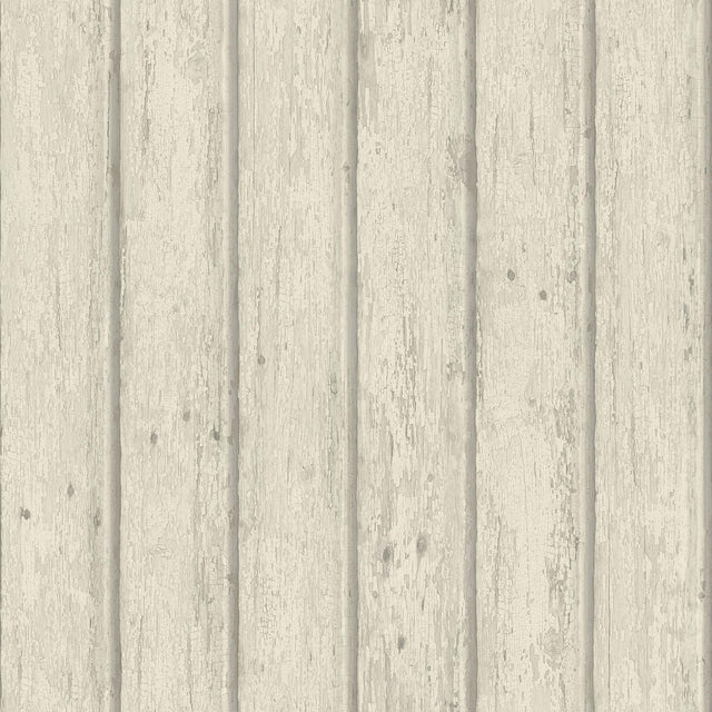 York Jack Beige Weathered Clapboards Wallpaper