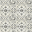 York Sonoma Black Beach Tile Wallpaper