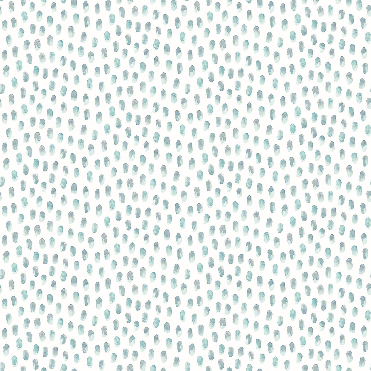 York Sand Drips Aqua Painted Dots Wallpaper