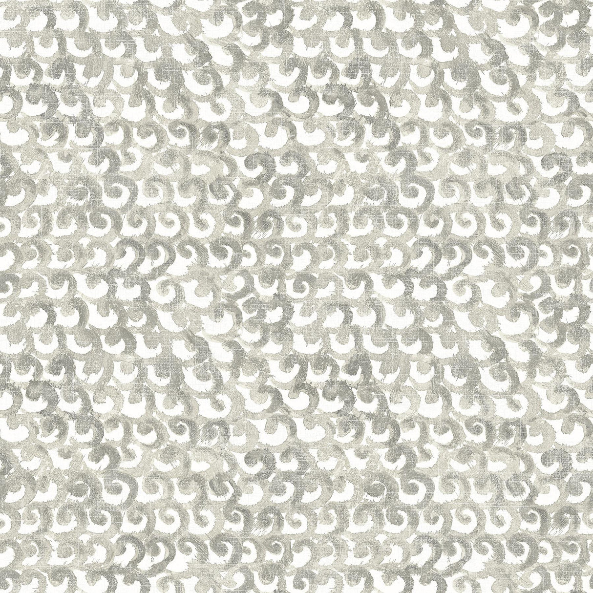 York Saltwater Grey Wave Wallpaper