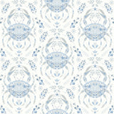 York Annapolis Light Blue Crustation Wallpaper