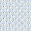 York Santiago Blue Scalloped Wallpaper