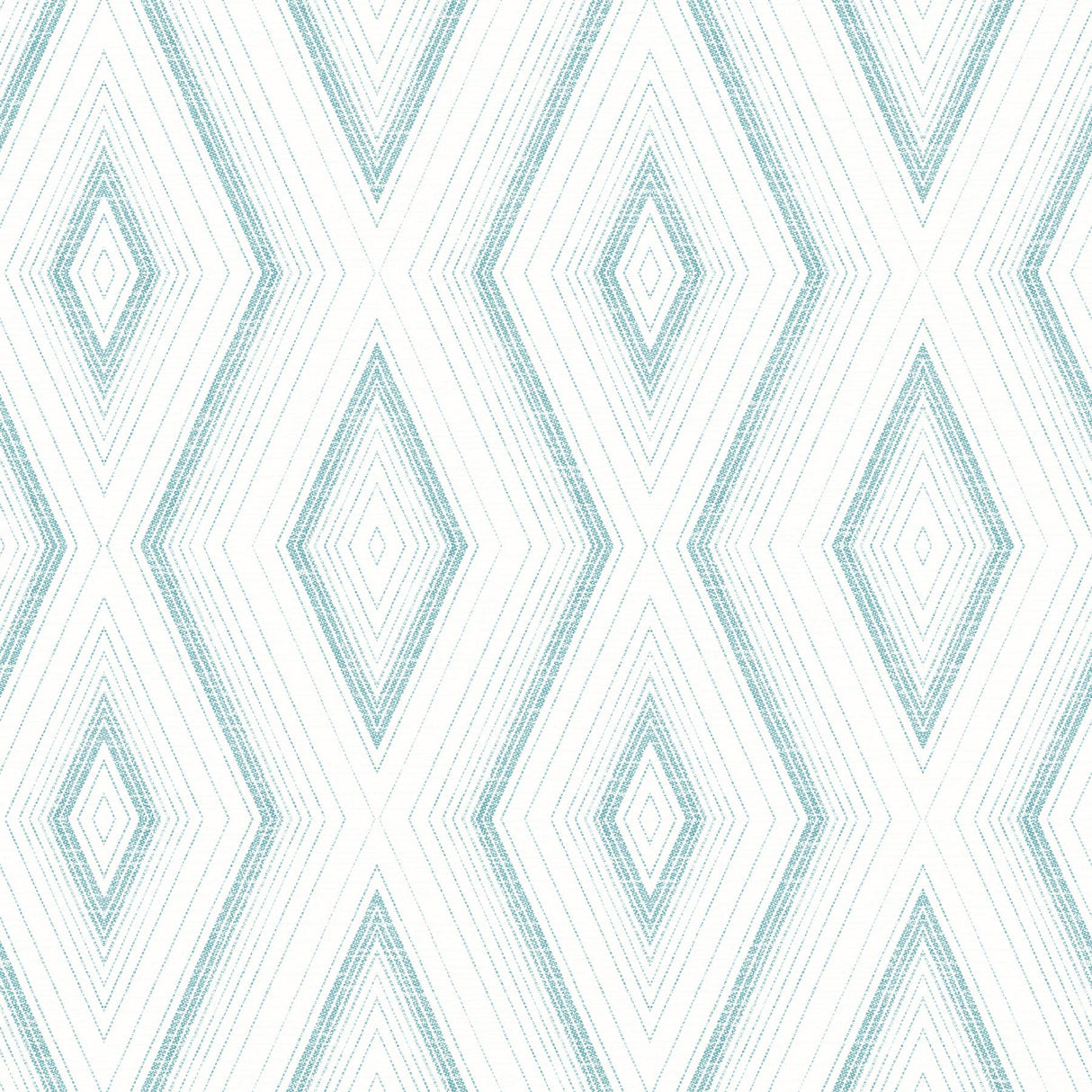 York Santa Cruz Turquoise Geometric Wallpaper