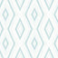 York Santa Cruz Turquoise Geometric Wallpaper