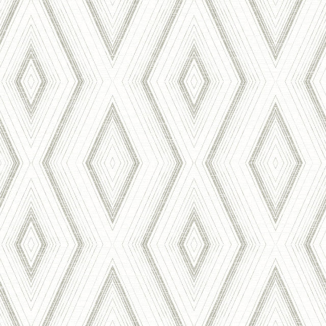 York Santa Cruz Grey Geometric Wallpaper