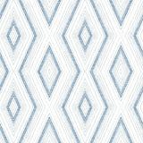 York Santa Cruz Blue Geometric Wallpaper
