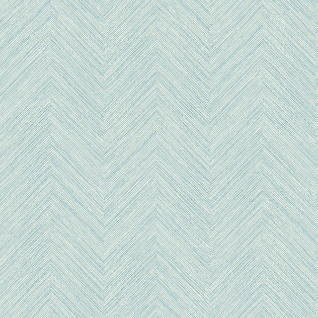 York Caladesi Teal Faux Linen Wallpaper