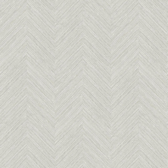 York Caladesi Light Grey Faux Linen Wallpaper