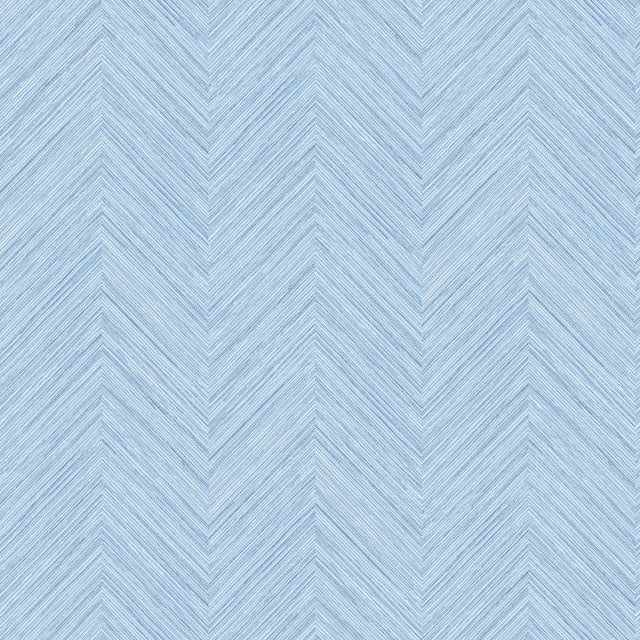 York Caladesi Light Blue Faux Linen Wallpaper