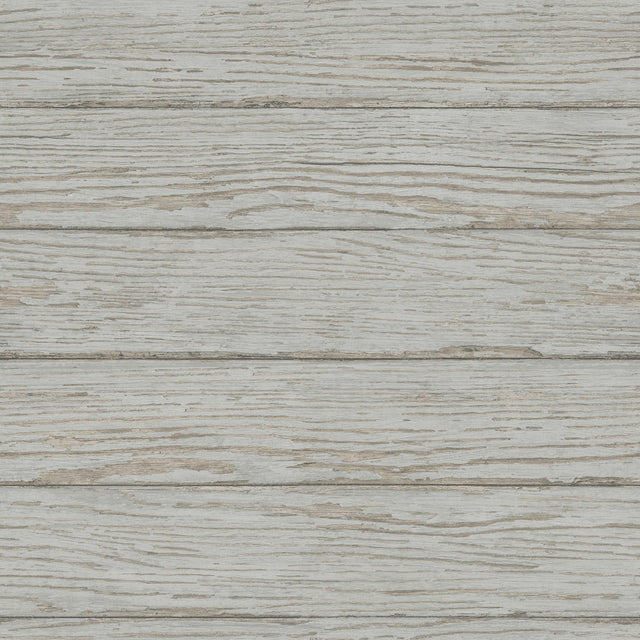 York Rehoboth Grey Distressed Wood Wallpaper