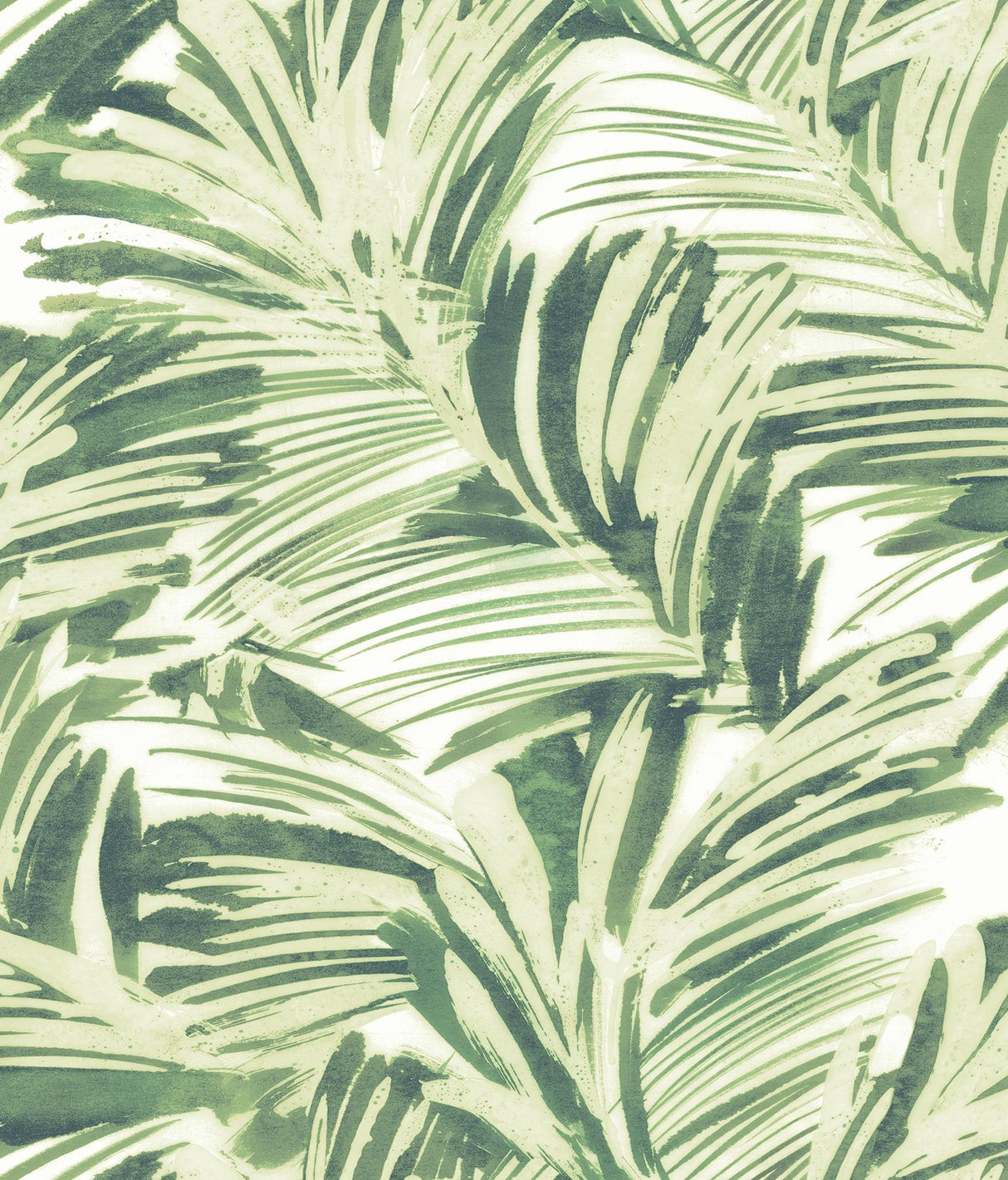 York Chaparral Green Fronds Wallpaper