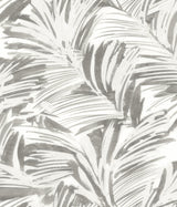York Chaparral Grey Fronds Wallpaper