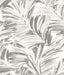 York Chaparral Grey Fronds Wallpaper