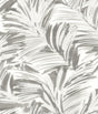 York Chaparral Grey Fronds Wallpaper
