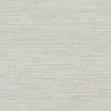 York Waverly Light Grey Faux Grasscloth Wallpaper