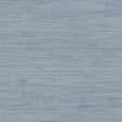 York Waverly Blue Faux Grasscloth Wallpaper