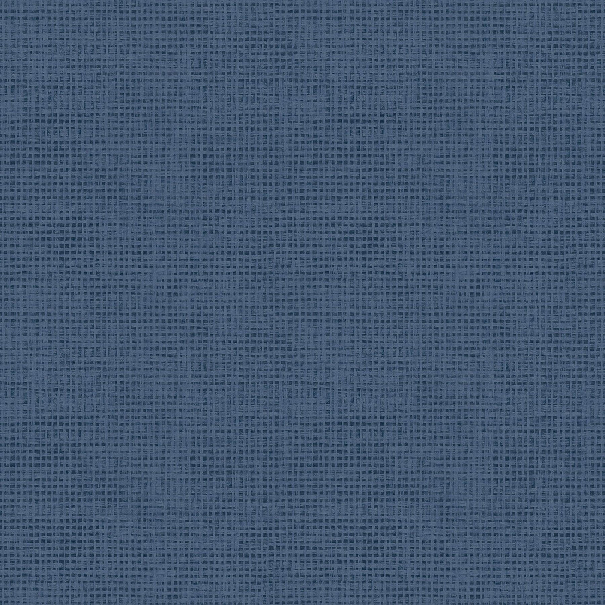 York Nimmie Navy Woven Grasscloth Wallpaper