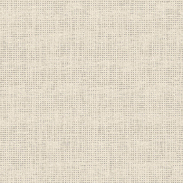 York Nimmie Taupe Woven Grasscloth Wallpaper