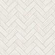 York Kaliko White Wood Herringbone Wallpaper